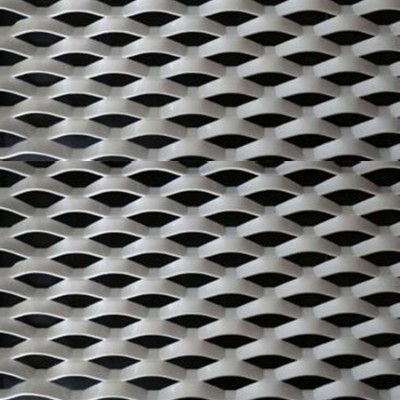 Steel Iron Expanded Metal Mesh For Protection And Decoration