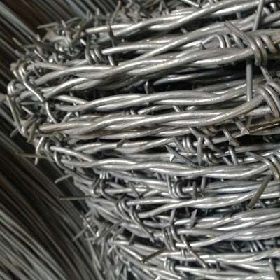 top selling security galvanized barbed wire 12 guage 14 guage