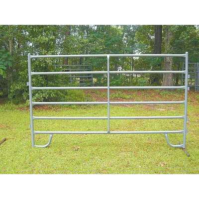 @$% Heavy duty hot dipped galvanized horse panels /metal livestock field farm fence gate for cattle or horse